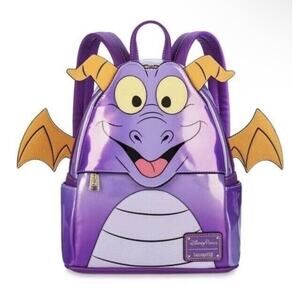 Disney Parks Epcot Figment Loungefly Mini Backpack NWT